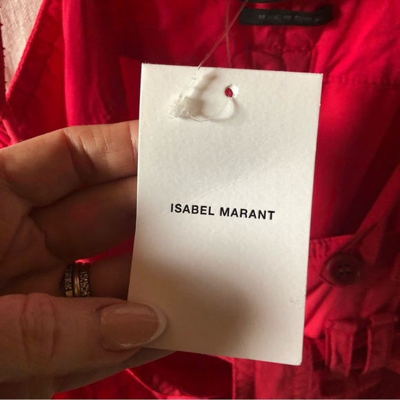 NWT ISABEL MARANT short flink in Raspberry size S - Picture 5 of 12